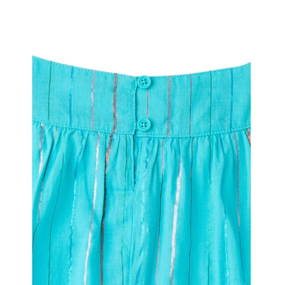 Wonder Nation Girls Lurex Maxi Dress L